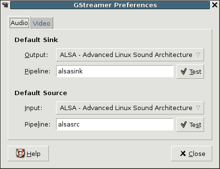 --gstreamer settings screenshot--