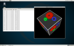 --Screenshot of zd8000 with X running fgl_glxgears--